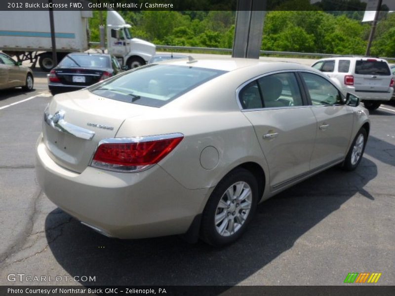 Gold Mist Metallic / Cashmere 2012 Buick LaCrosse FWD