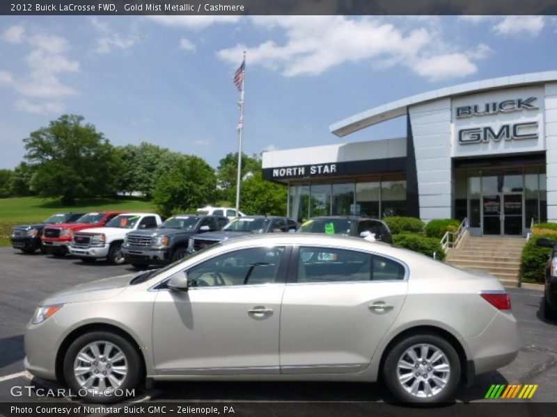 Gold Mist Metallic / Cashmere 2012 Buick LaCrosse FWD