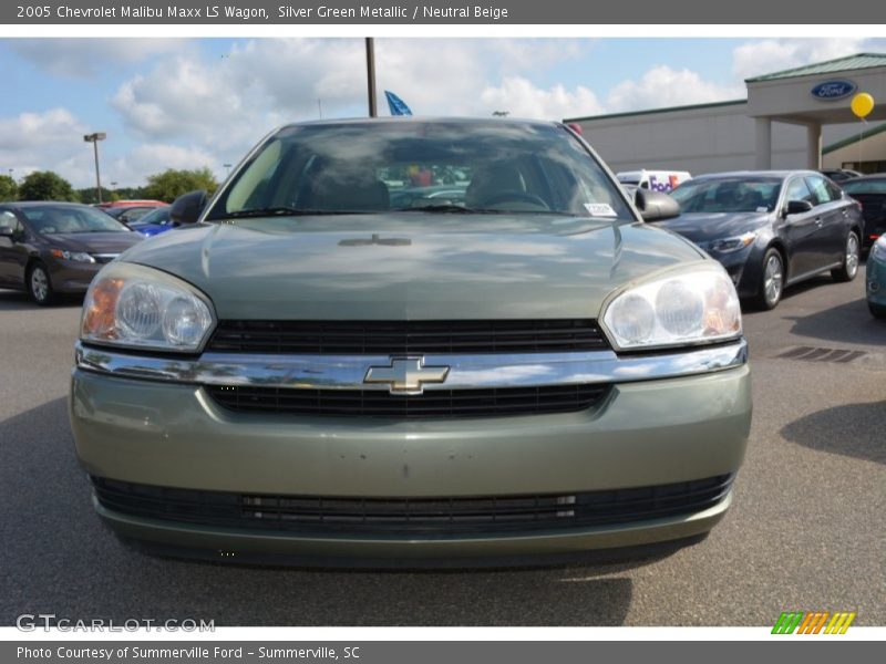 Silver Green Metallic / Neutral Beige 2005 Chevrolet Malibu Maxx LS Wagon