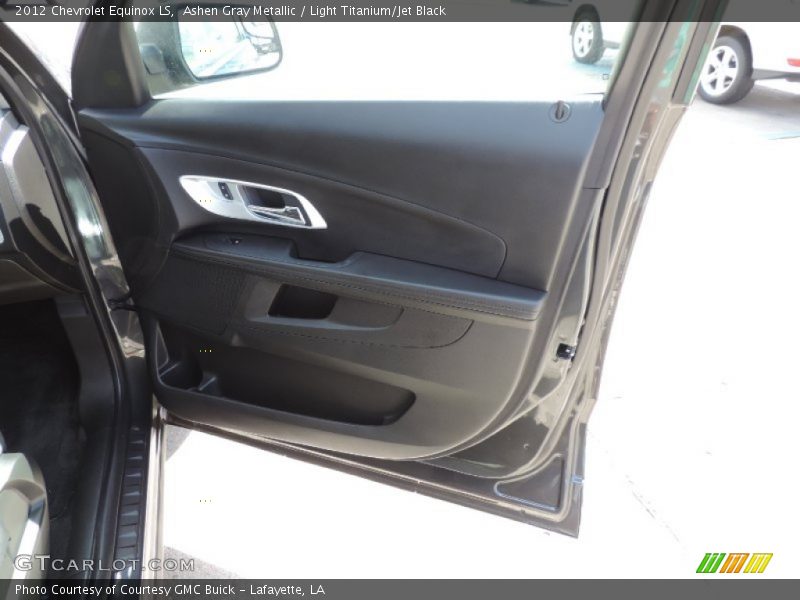 Ashen Gray Metallic / Light Titanium/Jet Black 2012 Chevrolet Equinox LS