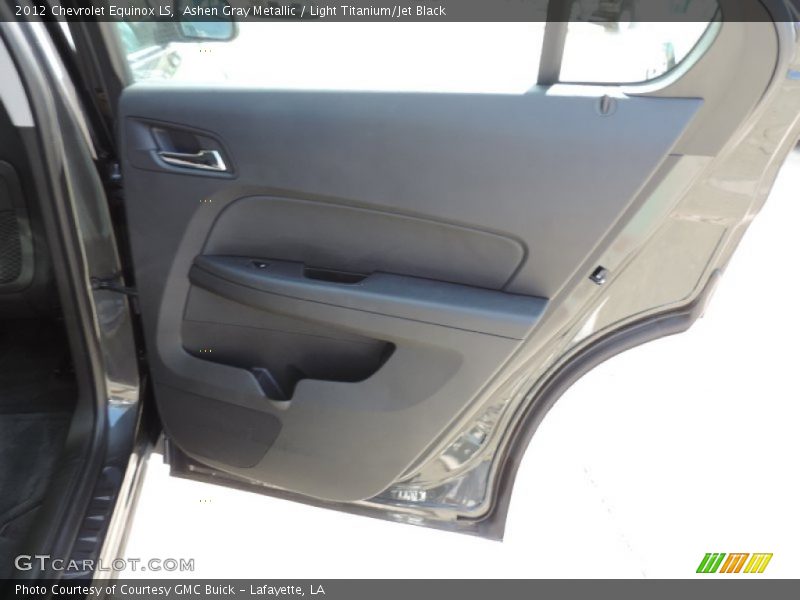 Ashen Gray Metallic / Light Titanium/Jet Black 2012 Chevrolet Equinox LS