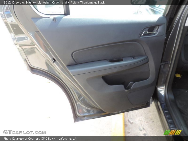 Ashen Gray Metallic / Light Titanium/Jet Black 2012 Chevrolet Equinox LS