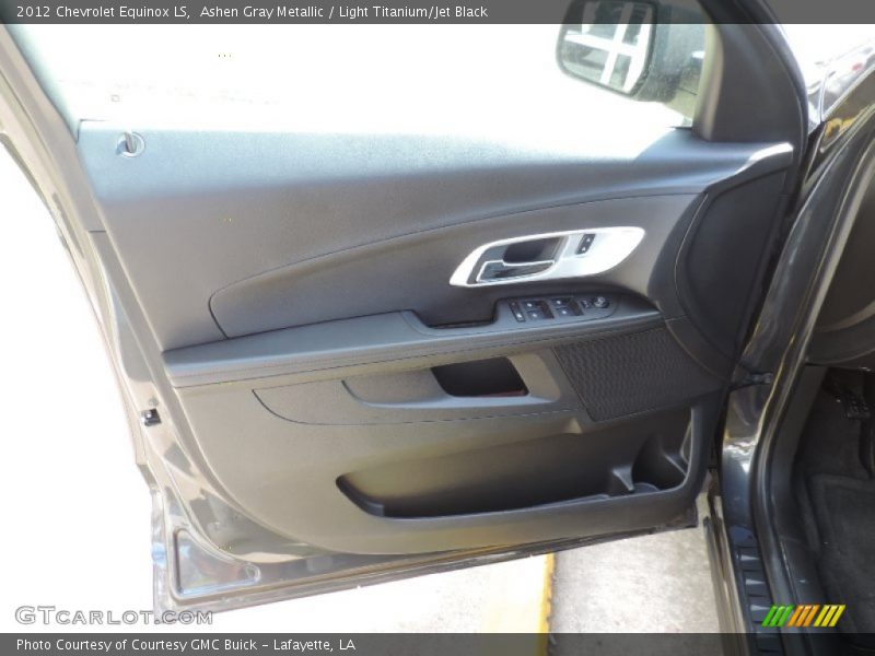 Ashen Gray Metallic / Light Titanium/Jet Black 2012 Chevrolet Equinox LS
