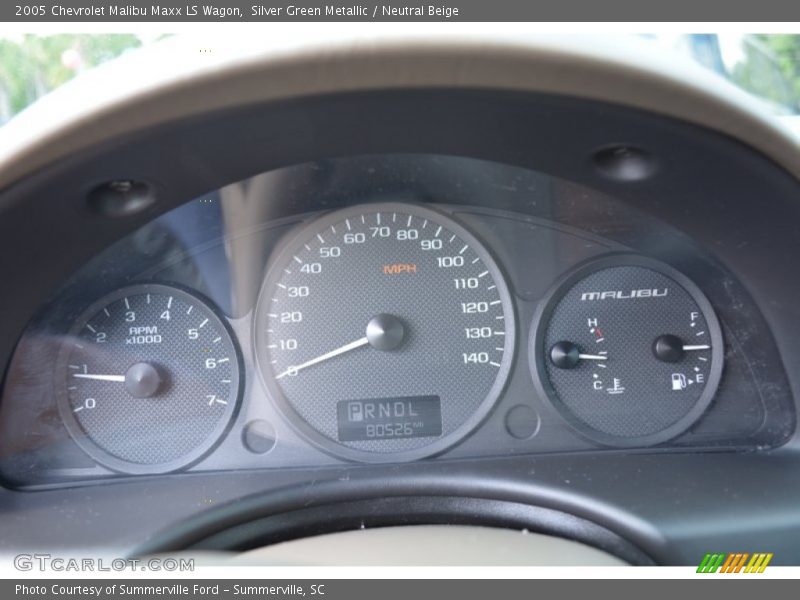  2005 Malibu Maxx LS Wagon Maxx LS Wagon Gauges