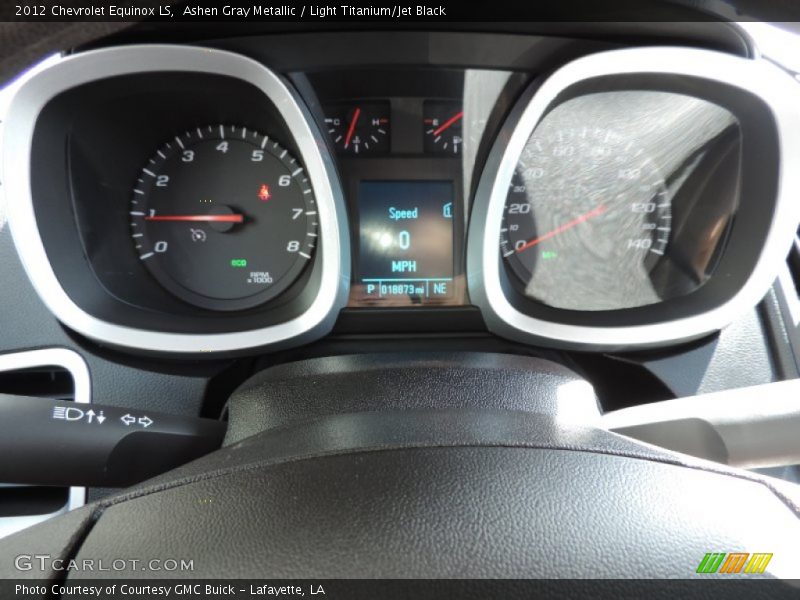 Ashen Gray Metallic / Light Titanium/Jet Black 2012 Chevrolet Equinox LS