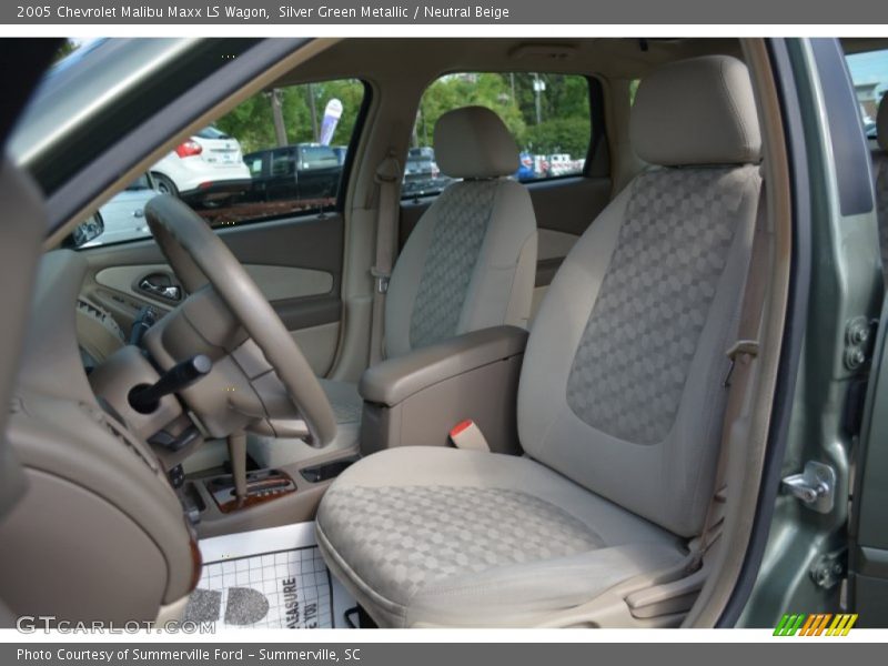 Silver Green Metallic / Neutral Beige 2005 Chevrolet Malibu Maxx LS Wagon
