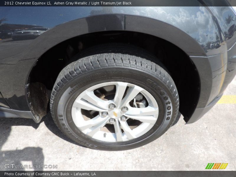 Ashen Gray Metallic / Light Titanium/Jet Black 2012 Chevrolet Equinox LS