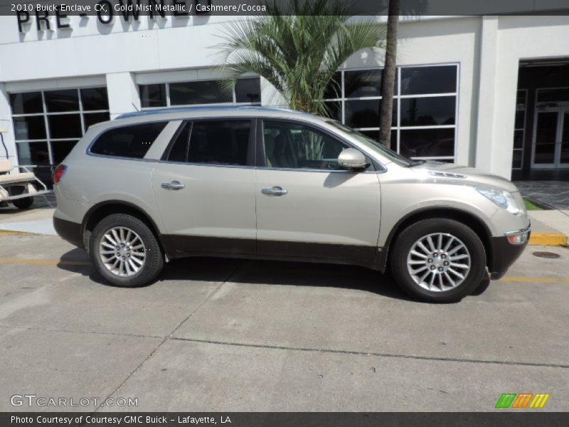  2010 Enclave CX Gold Mist Metallic