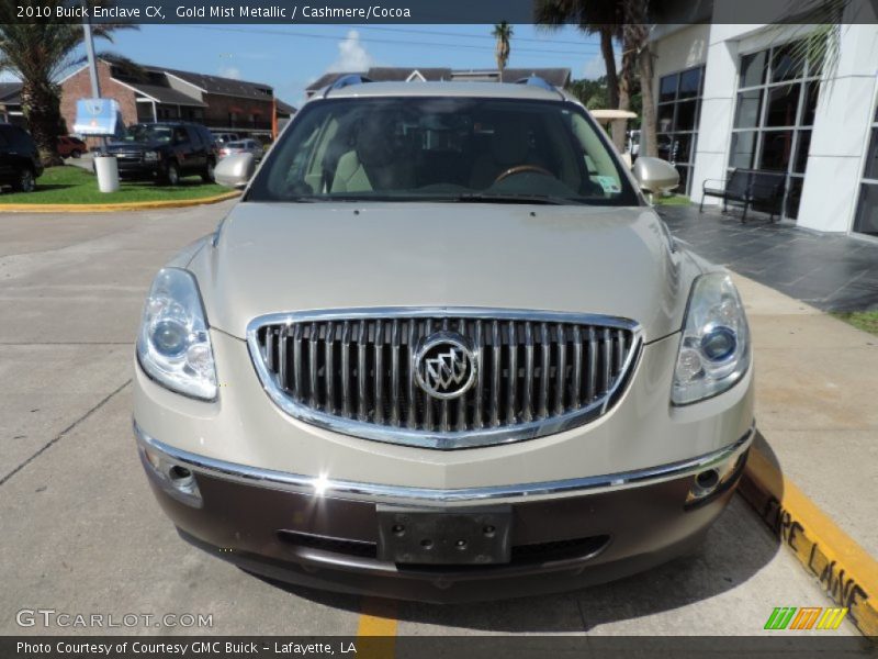 Gold Mist Metallic / Cashmere/Cocoa 2010 Buick Enclave CX