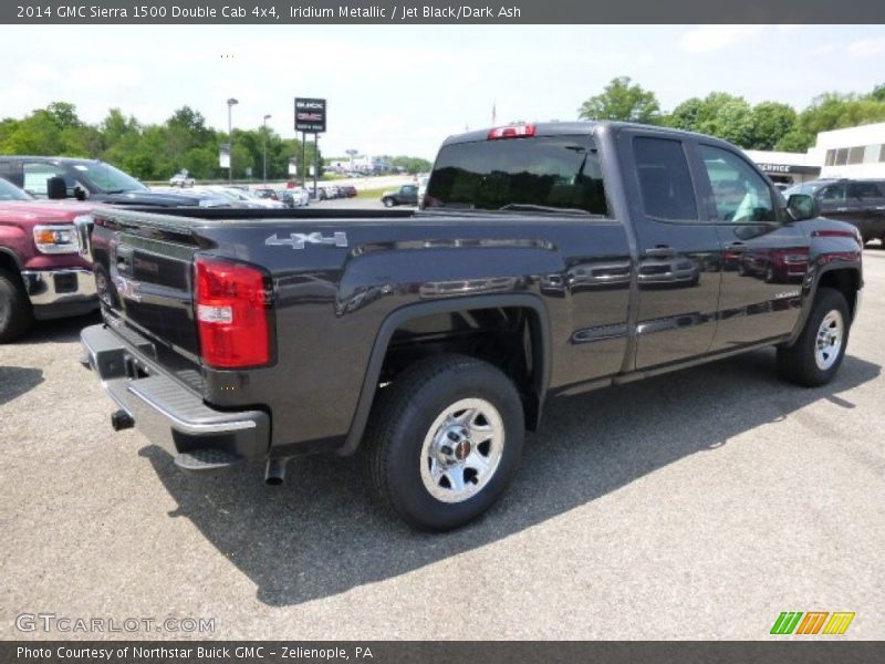 Iridium Metallic / Jet Black/Dark Ash 2014 GMC Sierra 1500 Double Cab 4x4