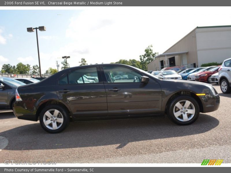 Charcoal Beige Metallic / Medium Light Stone 2006 Ford Fusion SE V6