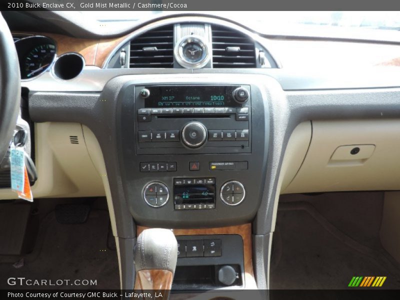 Controls of 2010 Enclave CX