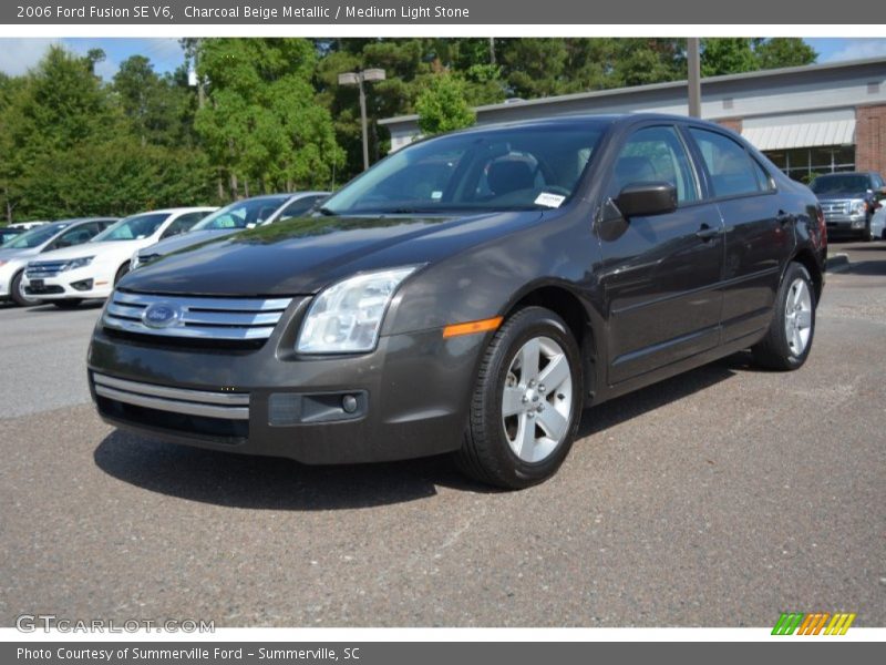 Charcoal Beige Metallic / Medium Light Stone 2006 Ford Fusion SE V6