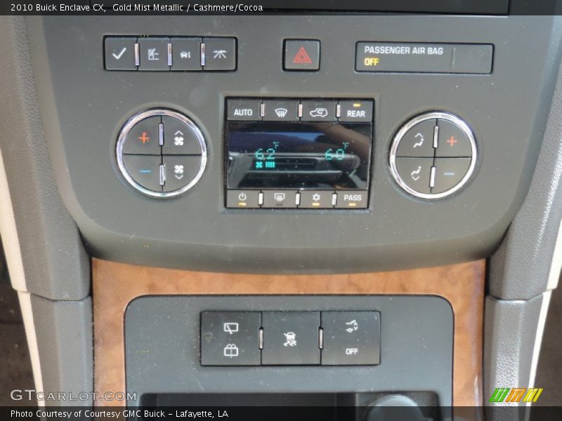 Controls of 2010 Enclave CX