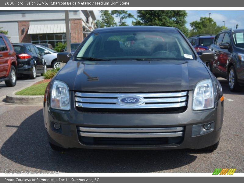 Charcoal Beige Metallic / Medium Light Stone 2006 Ford Fusion SE V6