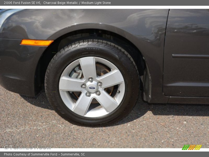 Charcoal Beige Metallic / Medium Light Stone 2006 Ford Fusion SE V6
