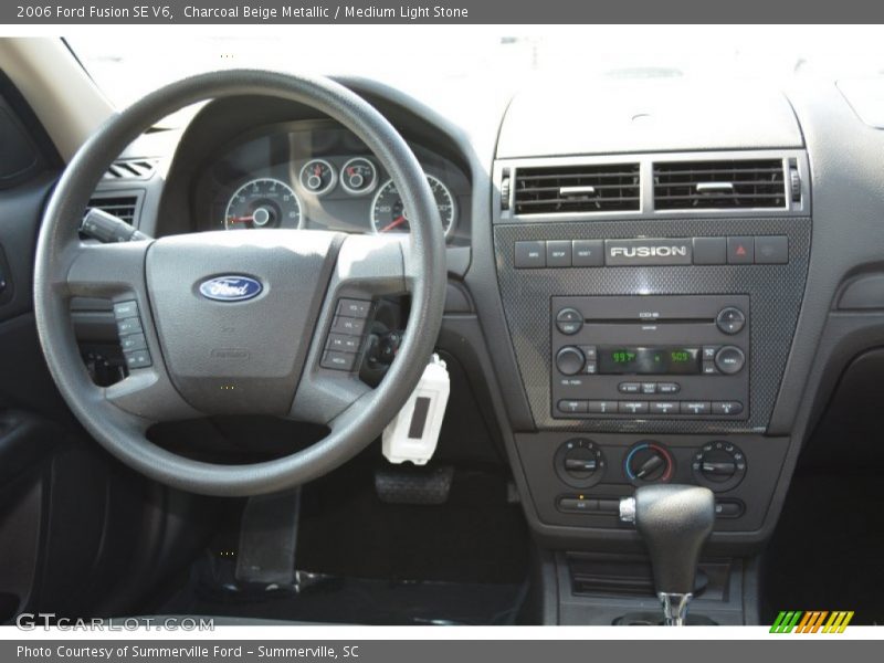 Charcoal Beige Metallic / Medium Light Stone 2006 Ford Fusion SE V6