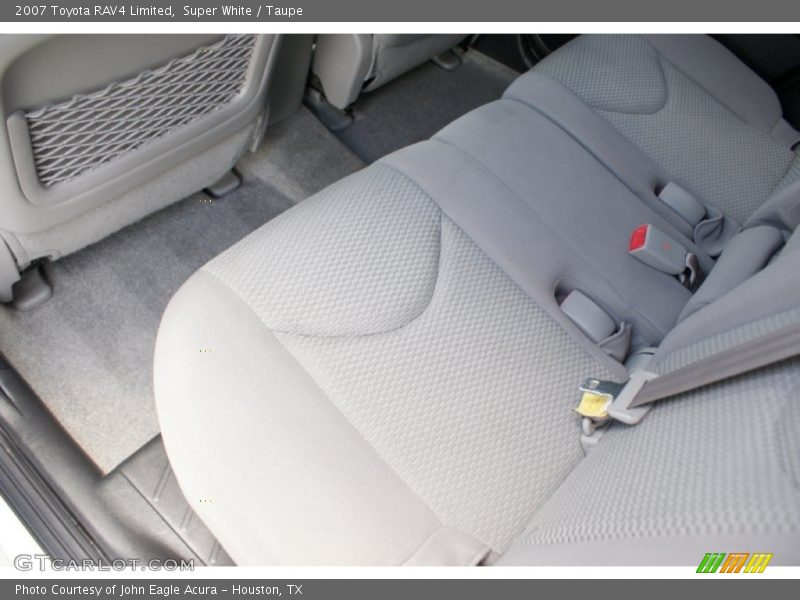 Super White / Taupe 2007 Toyota RAV4 Limited