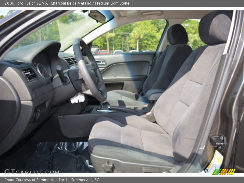 Charcoal Beige Metallic / Medium Light Stone 2006 Ford Fusion SE V6