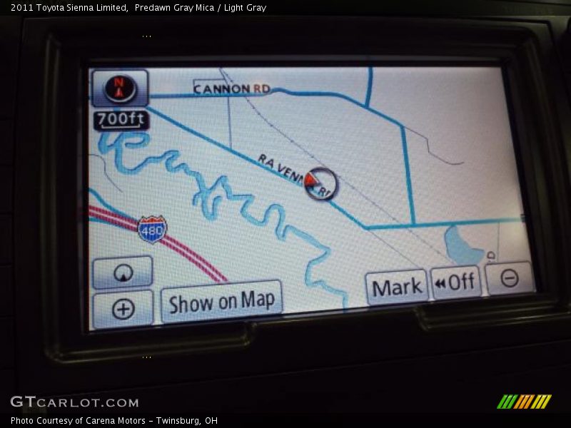 Predawn Gray Mica / Light Gray 2011 Toyota Sienna Limited