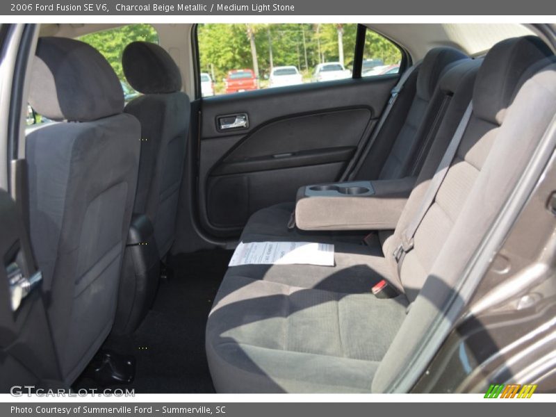 Charcoal Beige Metallic / Medium Light Stone 2006 Ford Fusion SE V6