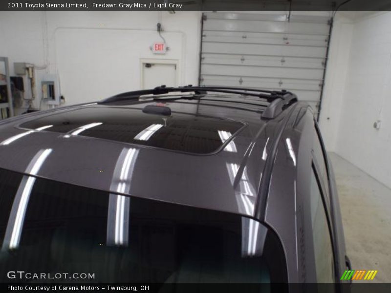 Predawn Gray Mica / Light Gray 2011 Toyota Sienna Limited