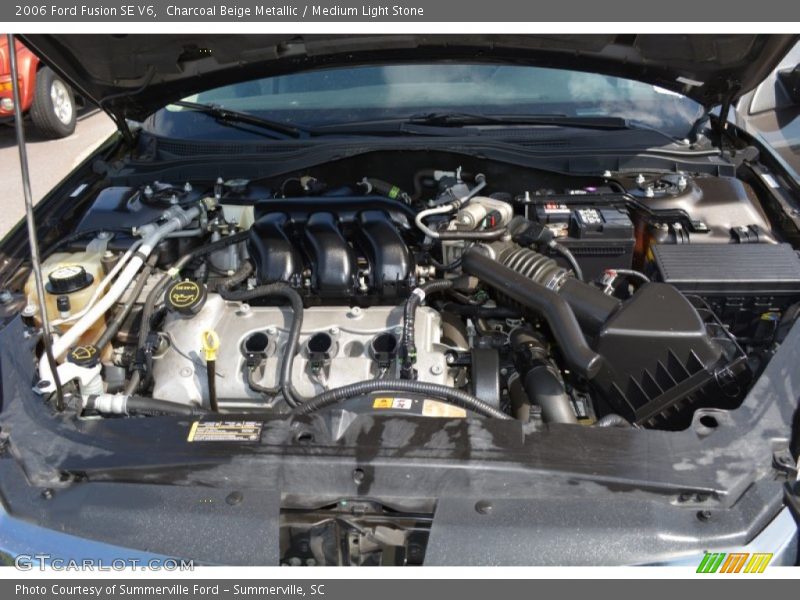 Charcoal Beige Metallic / Medium Light Stone 2006 Ford Fusion SE V6