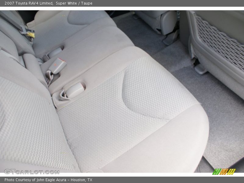 Super White / Taupe 2007 Toyota RAV4 Limited