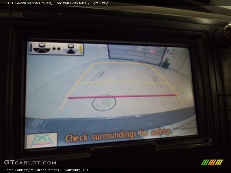 Predawn Gray Mica / Light Gray 2011 Toyota Sienna Limited