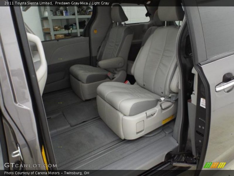 Predawn Gray Mica / Light Gray 2011 Toyota Sienna Limited