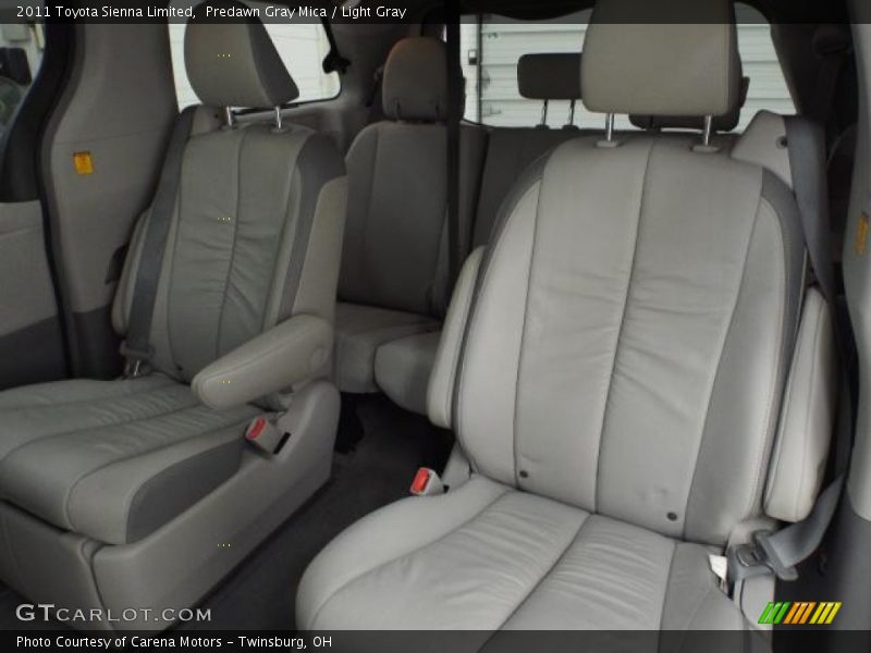 Predawn Gray Mica / Light Gray 2011 Toyota Sienna Limited