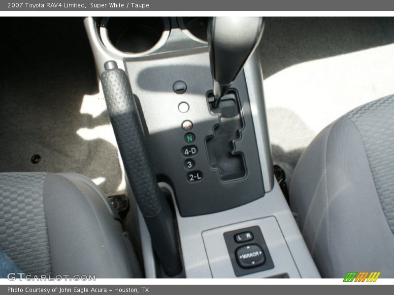Super White / Taupe 2007 Toyota RAV4 Limited