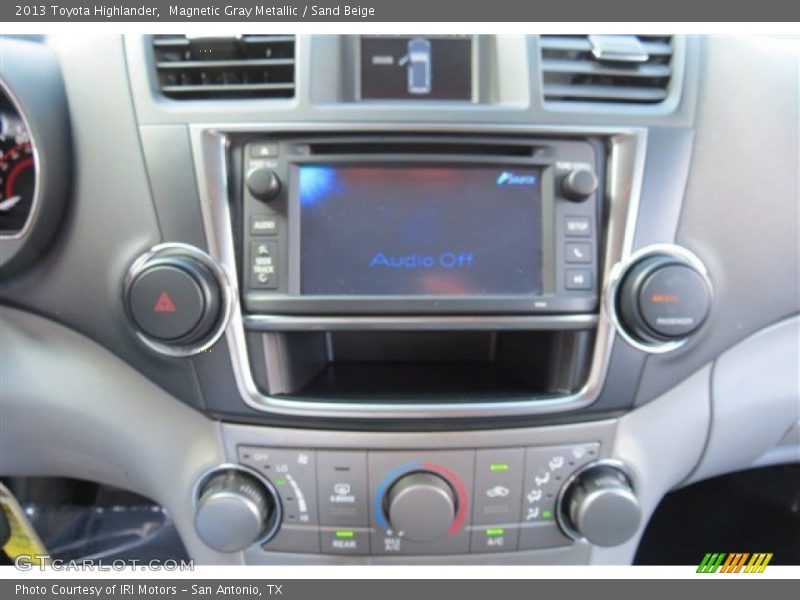 Magnetic Gray Metallic / Sand Beige 2013 Toyota Highlander