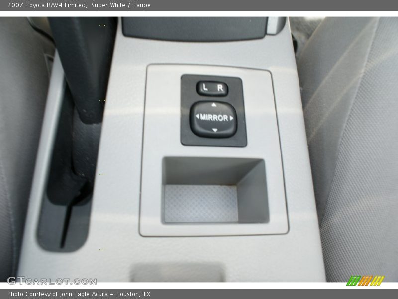 Super White / Taupe 2007 Toyota RAV4 Limited