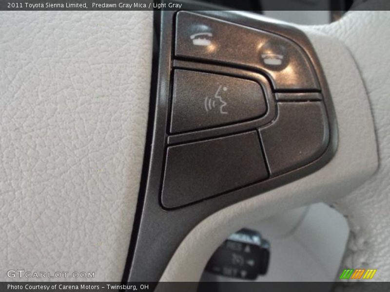 Predawn Gray Mica / Light Gray 2011 Toyota Sienna Limited