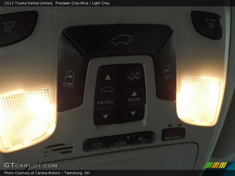 Predawn Gray Mica / Light Gray 2011 Toyota Sienna Limited