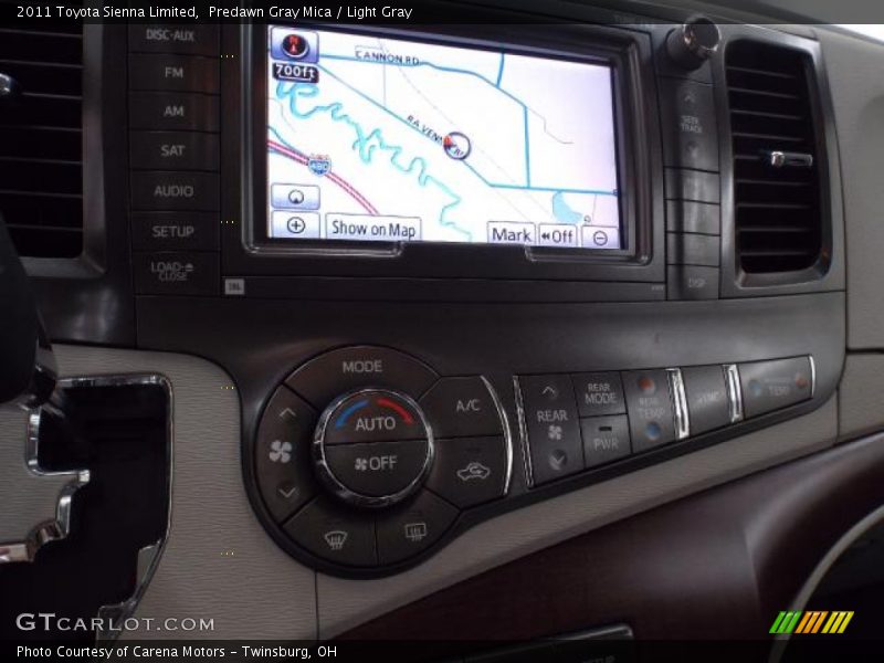 Predawn Gray Mica / Light Gray 2011 Toyota Sienna Limited