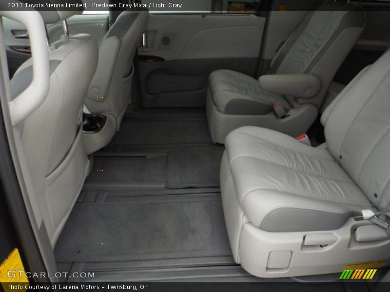 Predawn Gray Mica / Light Gray 2011 Toyota Sienna Limited