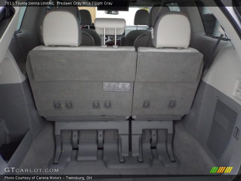 Predawn Gray Mica / Light Gray 2011 Toyota Sienna Limited