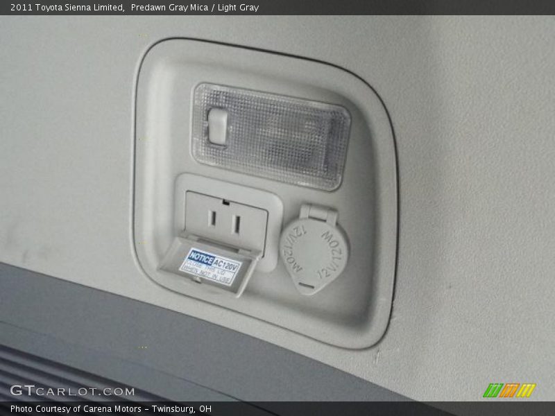 Predawn Gray Mica / Light Gray 2011 Toyota Sienna Limited