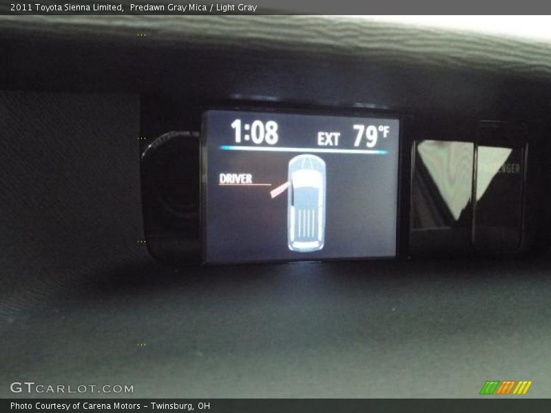 Predawn Gray Mica / Light Gray 2011 Toyota Sienna Limited
