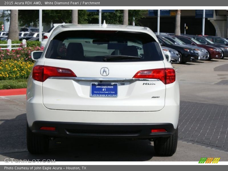 White Diamond Pearl / Parchment 2015 Acura RDX AWD