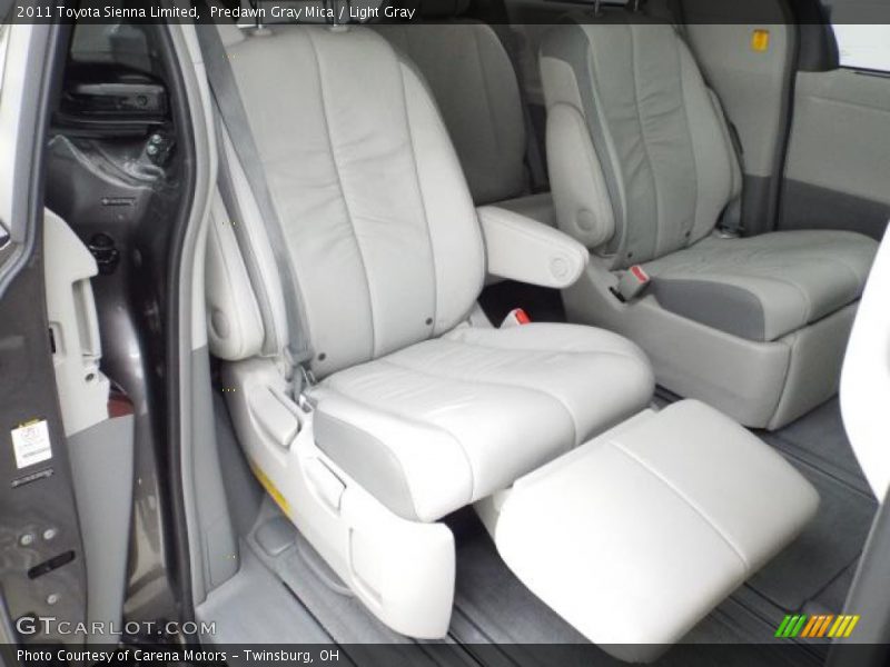 Predawn Gray Mica / Light Gray 2011 Toyota Sienna Limited
