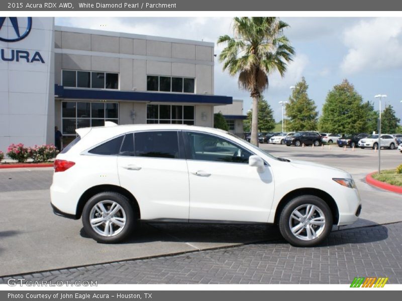 White Diamond Pearl / Parchment 2015 Acura RDX AWD