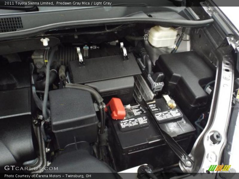 Predawn Gray Mica / Light Gray 2011 Toyota Sienna Limited