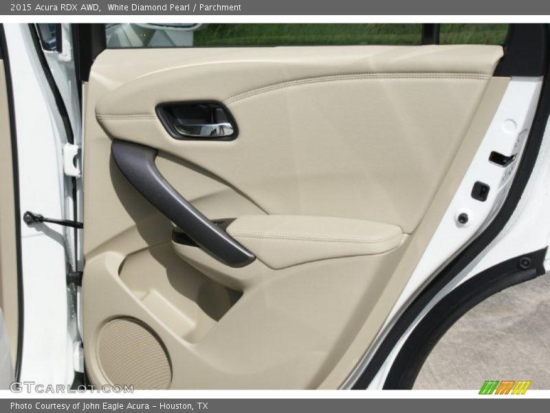 White Diamond Pearl / Parchment 2015 Acura RDX AWD