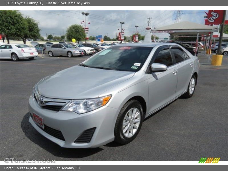 Classic Silver Metallic / Ash 2012 Toyota Camry LE