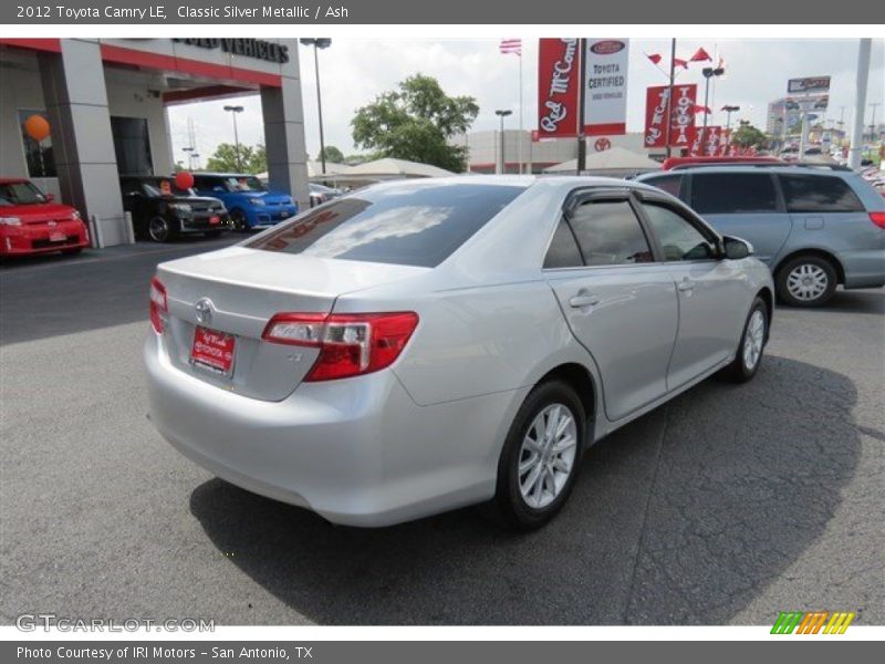 Classic Silver Metallic / Ash 2012 Toyota Camry LE