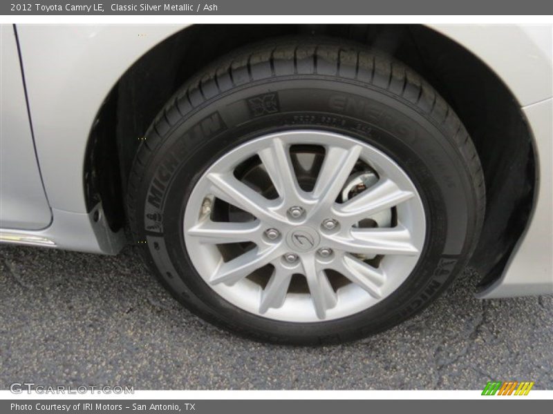 Classic Silver Metallic / Ash 2012 Toyota Camry LE