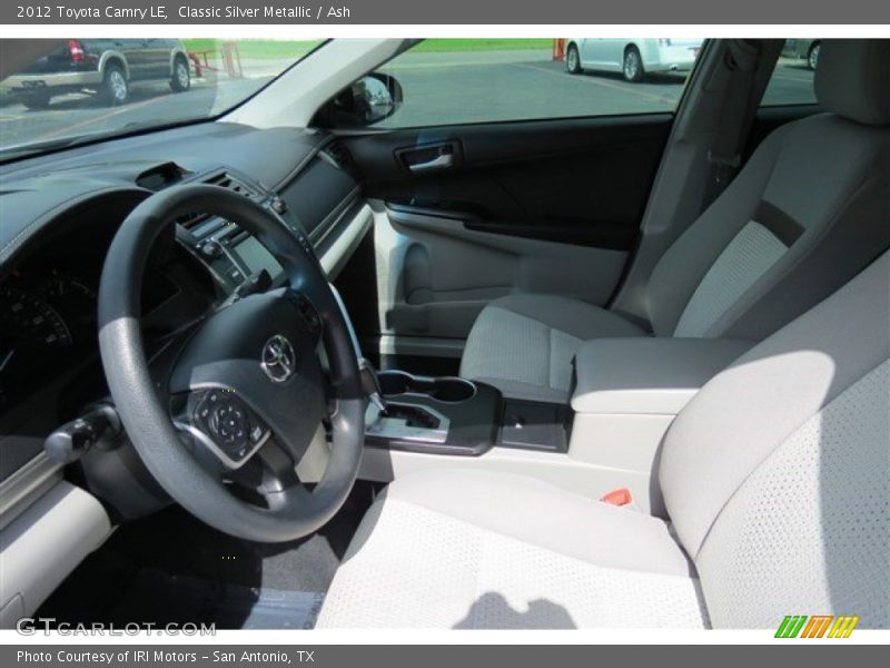 Classic Silver Metallic / Ash 2012 Toyota Camry LE